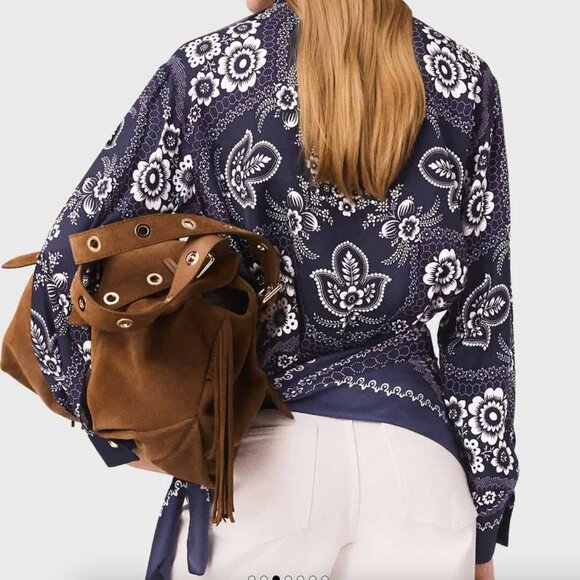 Cianca Bandana printed blouse - Picture 2 of 6